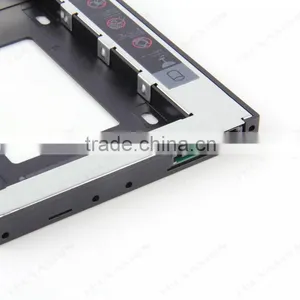 Wholesale Price 9.5mm SATA 2nd HDD SSD 2.5" Hard Drive Caddy for Laptop DVD-ROM Optical Bay Aluminum and Plastic Quality Choice thumbnail-5