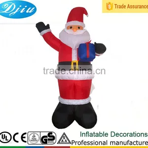 DJ-XT-04 Christmas Inflatable Classic Wholesale Santa Yard Light Decoration thumbnail-1