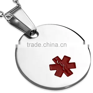 Low Price Medical Dog Tag Pendant Hot Sales Medical ID Dog Tag High Quality Medical Dog Tag thumbnail-1