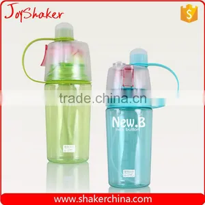 400ML Fashion Design BPA Free Plastic Water Bottle With Spray thumbnail-2