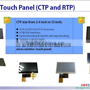 Customize 5.8'' TFT 800*320 Vga LCD Displays With RGB Interface for Stove thumbnail-1
