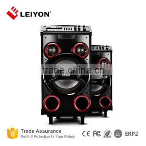 2016 Hot Sale Design of 130W High Power Trolley Speaker With Karaoke and Bluetooth Most Popular thumbnail-1