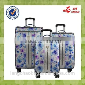 Four Wheels Soft Luggage Sets High Quality Spinner Luggage New Luggage Suitcase thumbnail-2