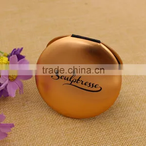 Wholesale Gold Mirror Pocket/ Mini Makeup Compact Mirror With Dancing Girl thumbnail-4