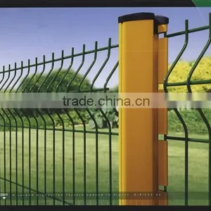 Blue Color PVC Coated Triangle Bending Guardrail Net in 2016 thumbnail-1