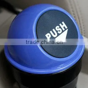 BT05A PP Material Promostional Smart Car Mini Plastic Push Bin With Swing Lid thumbnail-3