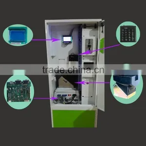 Safe and Deluxe Paper Money Change Coin Machine Coin Selling Machine for Automatic Laundry Store thumbnail-6