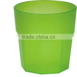 100ml/150ml/200ml/250ml/300ml Colorful Transparent Hard Plastic ps Water Cup thumbnail-1