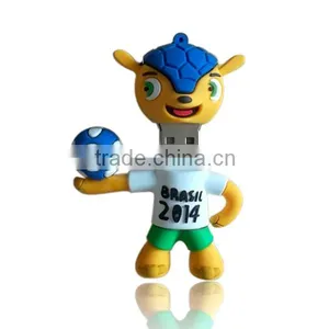 Promotinal 2014 World Cup Pvc Football USB Stick 500gb,USB Stick thumbnail-1