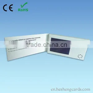 2.4- Inch Factory Supply Top Quality China Video Brochure/lcd Video Brochure thumbnail-5