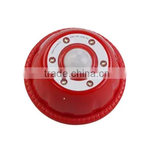Bright 6 LED Indoor / Outdoor Battery Powered Motion Sensor Light Quality Choice thumbnail-6