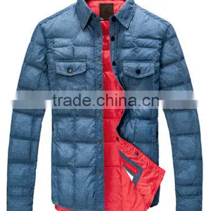 2016 Spring Shirt Style Down Jacket thumbnail-1
