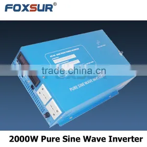 Off Grid Battery Voltage Digital Display Pure Sine Wave Inverter 2000W 24V DC to 230V AC, DC to AC Industrial Inverter thumbnail-3