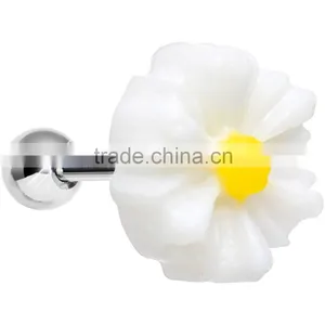 Flower Tragus Cartilage Earring Piercing thumbnail-1
