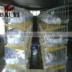Cheap Galvanized Welded Cage for Large/ Breeding/ Female / Commercial Rabbit thumbnail-2