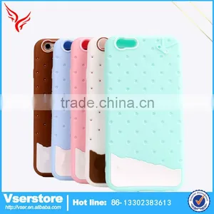 Hot Sell pc Animel Sex Girl Mobe Phone Case With Ice-cream Color for Iphone6 Tpu Clear Cases for Iphone thumbnail-1
