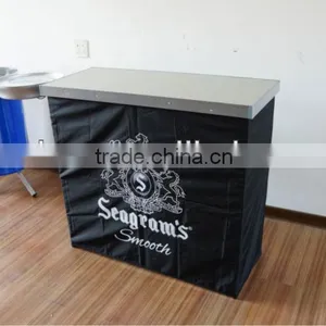 Iron Bar Table 44'' Foldable Bar Table thumbnail-4