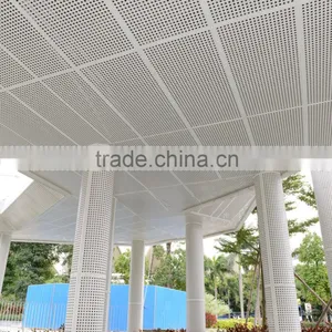 300 * 300mm Aluminum Ceiling Open Frame Ceiling Perforated Clip In Ceiling thumbnail-6