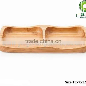 Eco-friendly Mini Bamboo Sauce Plate thumbnail-1