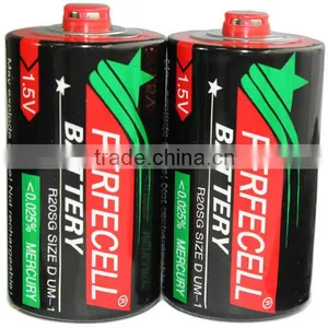 Top Seller Zn-MnO2 Battery Batteries Price Size D R20 UM-1 thumbnail-1