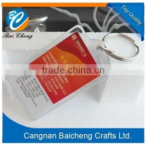 Clear Blank Acrylic Keychain Supplies Custom Design and Logo With Quick Delivery and High Quality for Sale/goods Stocked thumbnail-3