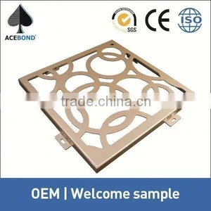 Wall Panel With Sound Insulation Product Brushed Aluminum Sheet thumbnail-1