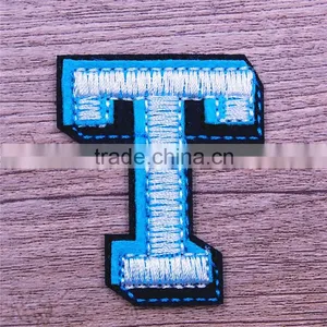 Wholesale Iron-on Embroidered Blazer Crest Glasses Patches thumbnail-3