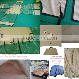 High Quality Golf Cart Enclosure Cover Waterproof Golf Club Car Rain Cover thumbnail-5