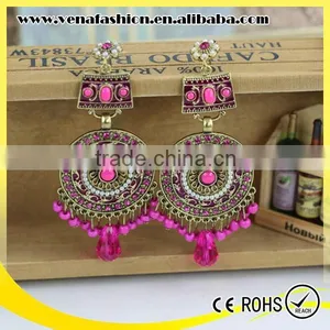 Girl Anique Fancy Bead Earring, Beaded Tassel Earrings thumbnail-1
