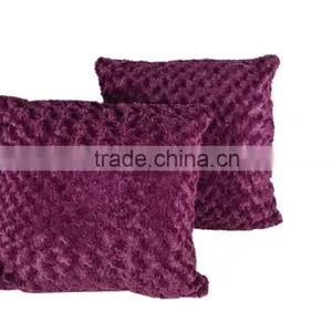 100% Polyester Soft Purple Cheap pv Fleece Gifts Promotional Blanket thumbnail-5