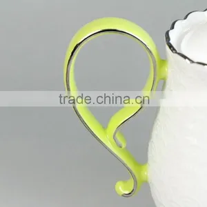 China Wholesale Tea Coffee Sats Ceramic Sugar Tea Urn With Handle thumbnail-2