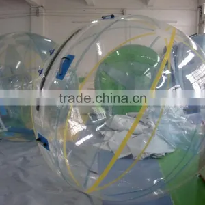 Waterproof PVC Transparent Water Balls , Tpu Water Walking Balls for Sale thumbnail-2