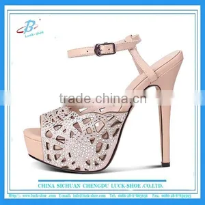 High Heel Sandals Platform Sandals Women Stiletto Heel Sandals thumbnail-1