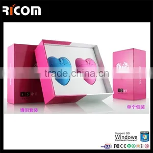 Wired Retractable Optical Usb Shenzhen Manufacturer Heart Shaped Mini Mouse thumbnail-4