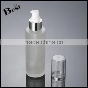 100ml Glass Bottle Frosted Glass Bottle Pump Glass Bottle Supplier's Choice thumbnail-2