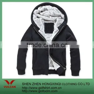 Cotton Black High Qualtity Windbreaker and Warm Hoodies thumbnail-1