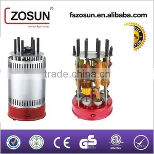 ZS-705 6Skewers Cast Iron Grill For Barbecue thumbnail-1