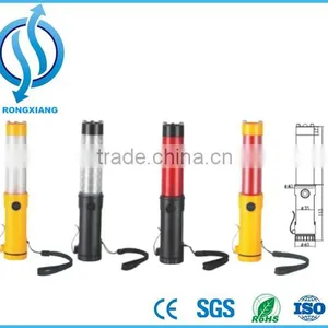 Traffic Light Baton Outdoor Safety Traffic Control Warning LED Light Flashing Wand Baton thumbnail-1
