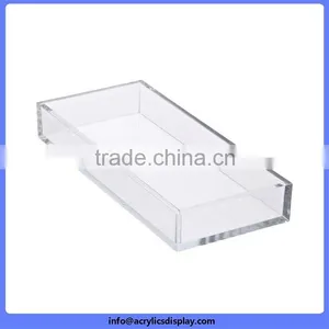 Bottom Price First Grade Black Rectangular Acrylic Trays thumbnail-5