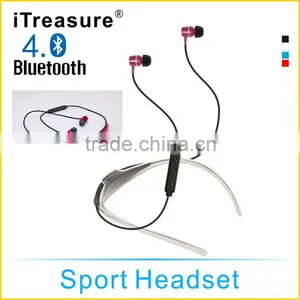 In-Ear Sports Neckband Waterproof Bluetooth Headphone, Sport Stereo Noise-Cancelling Bluetooth Earbud thumbnail-6