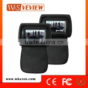 ODM/OEM Factory 7inch HD Resolution Car Headrest Dvd Player thumbnail-1