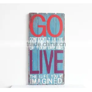 Wooden Wall Plaque Painting thumbnail-1