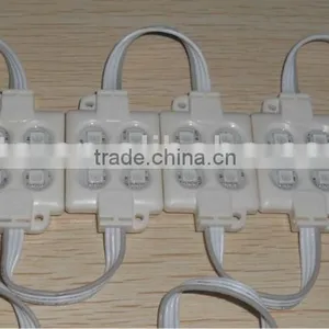 RGB Color 5050 SMD Injection Type LED Module,4pcs 5050 Led,DC12V Input thumbnail-1