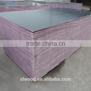 One Time Pressed Black Film Faced Plywood for Construction thumbnail-1