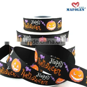 Wholesale New Design Printed Grosgrain Halloween Ribbon thumbnail-6