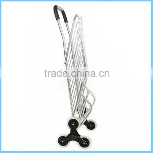 Foldable Wire Mech Shopping Cart RH-FC04 For Aluminum Foldable Stair Climb Shopping Trolley thumbnail-4