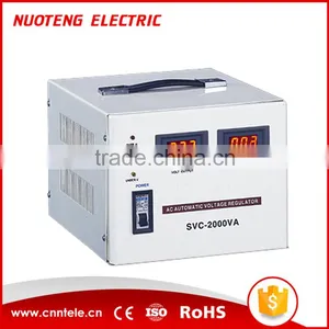 SVC 500v 1kv 2kv 3kv 5kv LED Automatic Voltage Stabilizer thumbnail-1