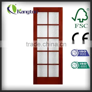 New Arrival Glass Door Security Wood Door thumbnail-1