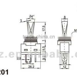 Quick Connect Terminal Toggle Switch /Toggle Switch/Momentary Toggle Switch thumbnail-3