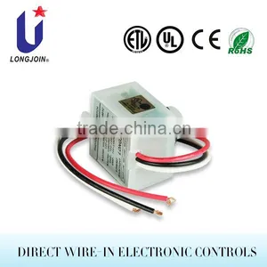 Direct Wire-in Electronic Control Ul Electric Photocell With DC Relay Switch thumbnail-1